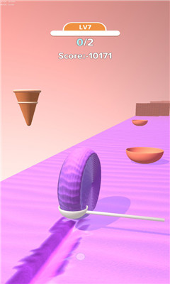 冰淇淋卷3D游戏