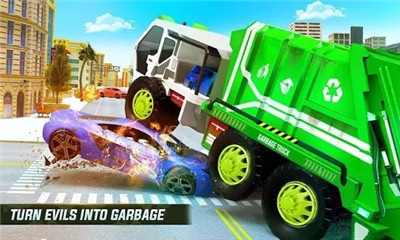 飞行垃圾车机器人改造下载-飞行垃圾车机器人改造游戏下载v17图1