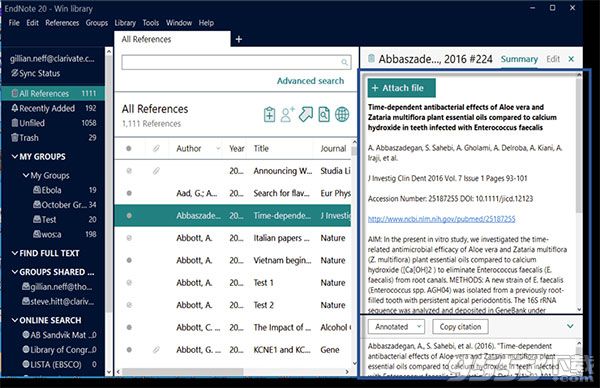 EndNote20完美破解版