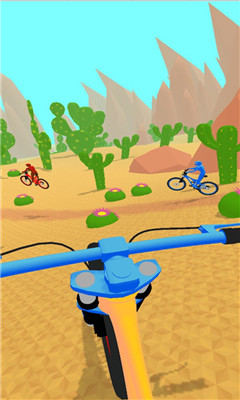 山坡自行车游戏截图1