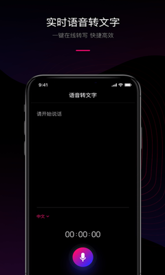 聲音轉(zhuǎn)文字軟件截圖1