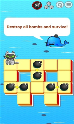 炸弹猫扫雷游戏