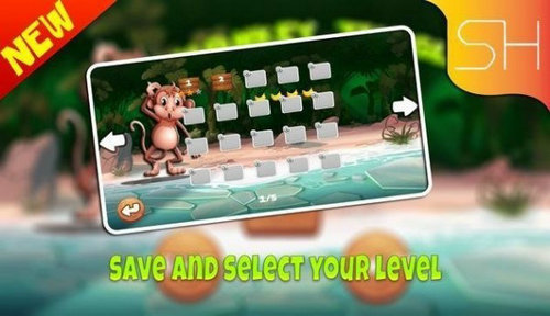 猴子森林探险游戏下载-猴子森林探险安卓版下载v2.1.82图1