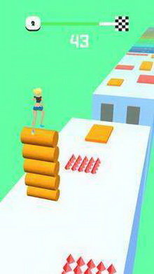 堆叠竞赛跑酷游戏下载-堆叠竞赛抖音版下载v2.0图2
