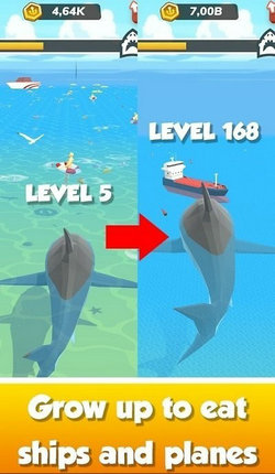 闲置鲨鱼世界游戏中文版截图2