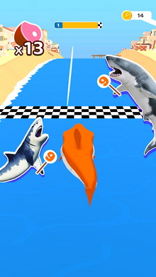 抖音鲨鱼跑小游戏下载-sharkrun手游下载v1.0.0图3