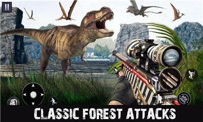 FPS猎杀恐龙射击（Real Dino Hunter FPS Shooter）安卓版截图2