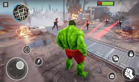 怪物英雄超级绿巨人(IncredibleMonsterGames)手游下载-怪物英雄超级绿巨人官方版下载v1.0图2