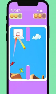 弹个篮球游戏下载-弹个篮球(Basketball Dunk Stars Battle)正式版下载v1.0图3