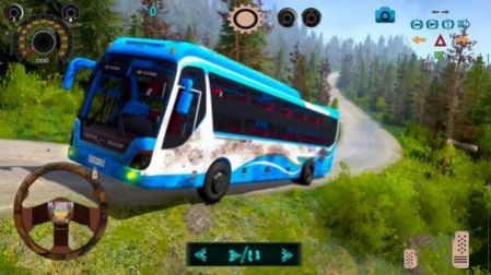 终极山脉巴士驾驶游戏截图1