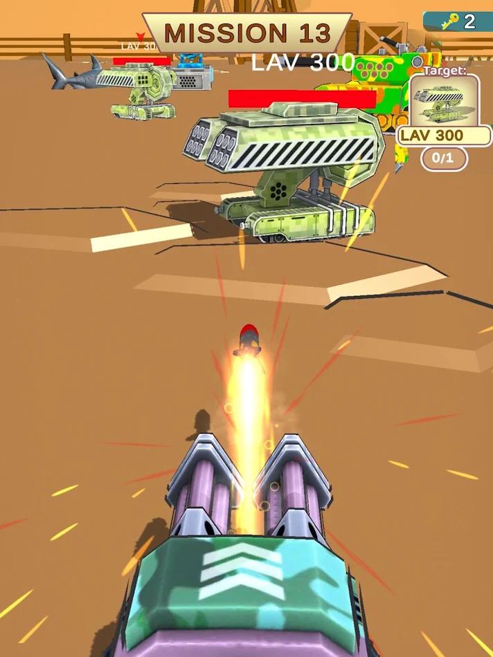 坦克战争3D游戏截图1