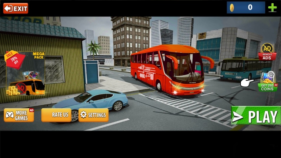 城市公交车驾驶模拟中文版游戏下载-城市公交车驾驶模拟2023下载v6.6图3