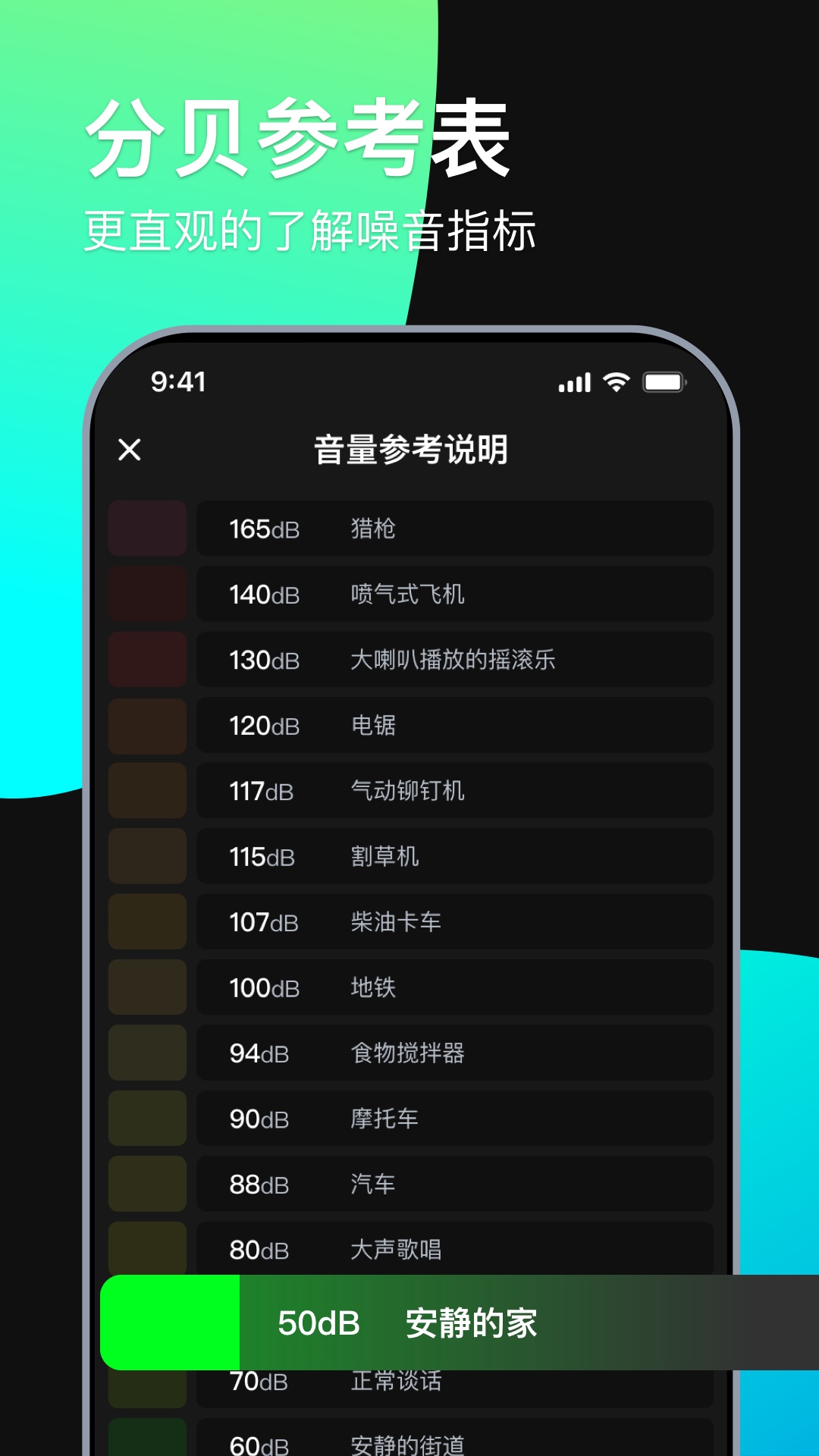 分贝测试仪app免费截图2