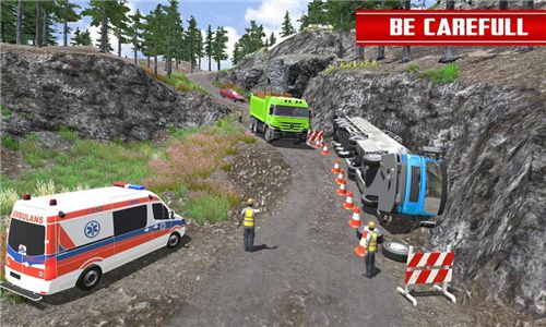 山地货车模拟器游戏
