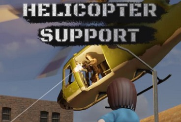 直升机支援游戏