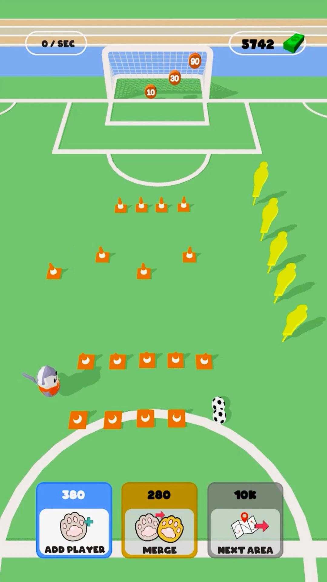 猫足球训练游戏截图2