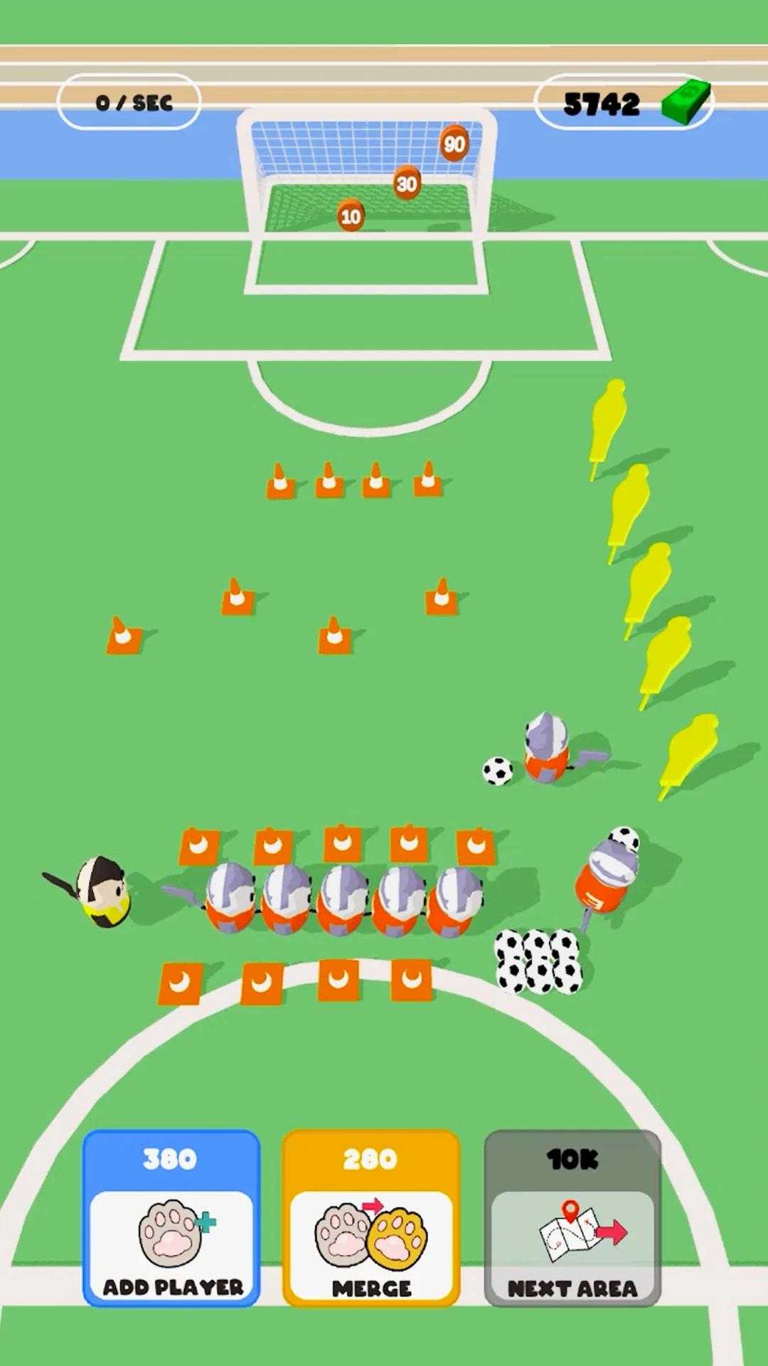 猫足球训练游戏截图3