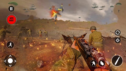 第二次世界大战PvP战场游戏