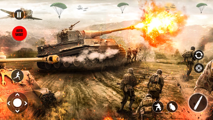 第二次世界大战PvP战场游戏截图3
