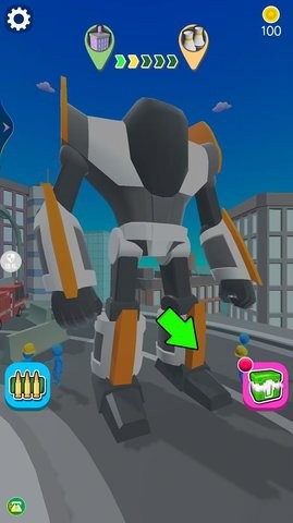 城市机器人英雄游戏