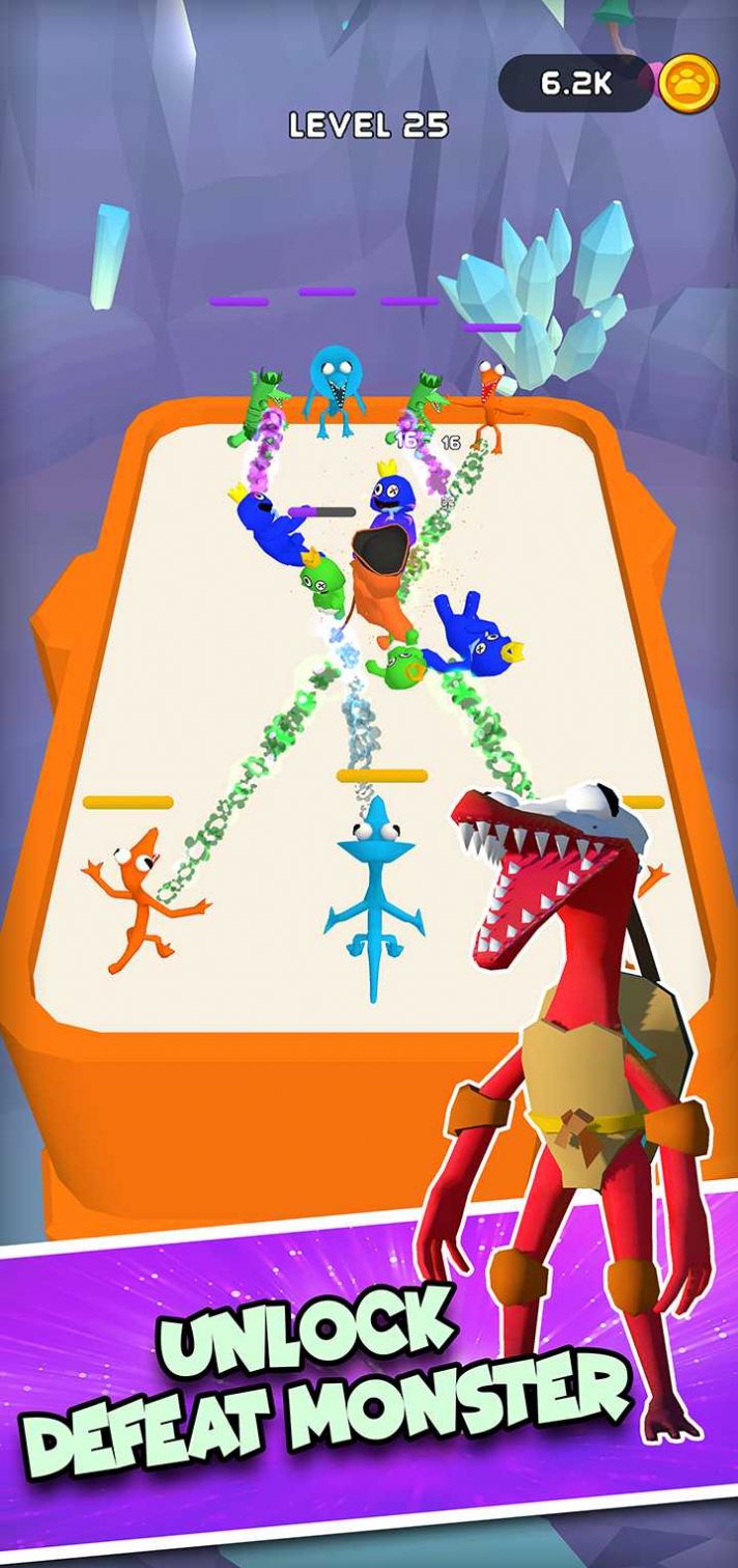 合并彩虹蓝色怪物安卓版下载-合并彩虹蓝色怪物游戏下载v1.3图1