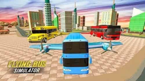飞翔的城市巴士游戏截图1