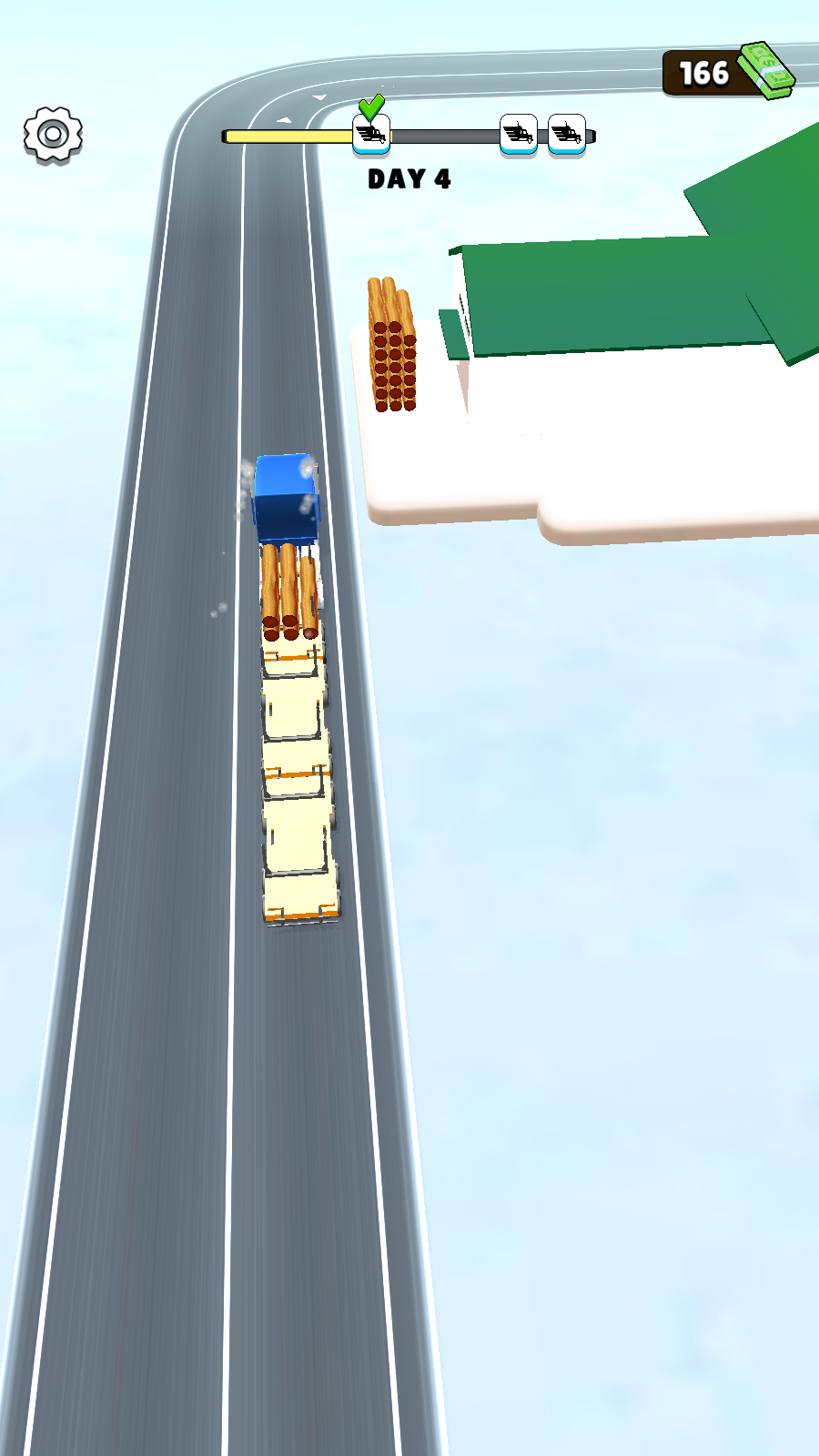 3D交通卡车游戏截图2
