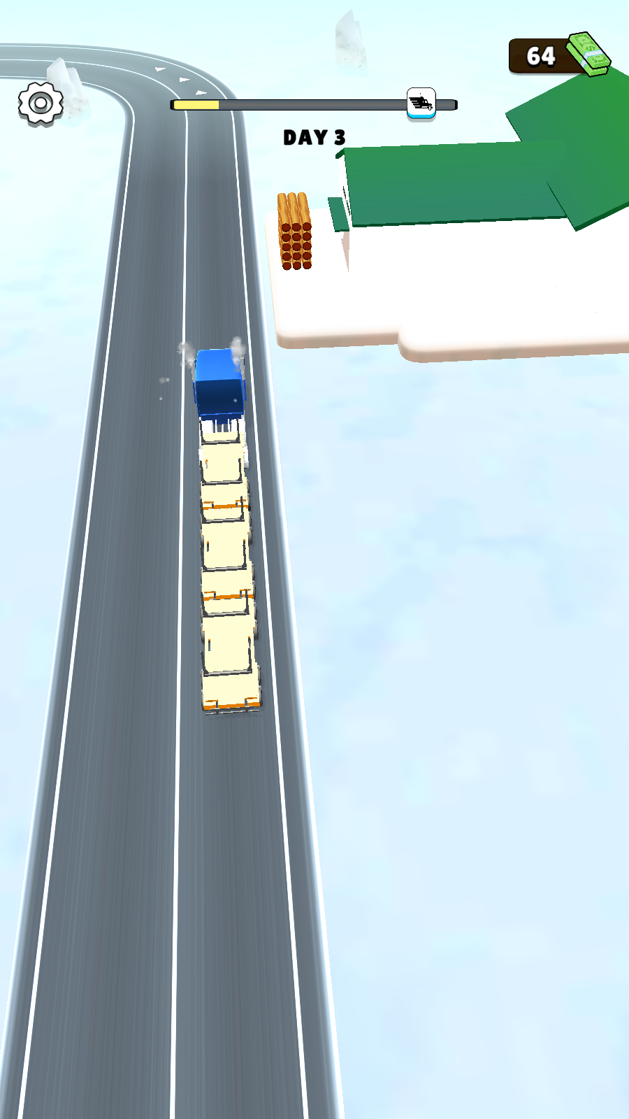 3D交通卡车游戏截图3