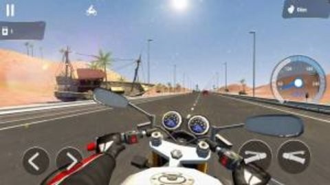 摩托车比赛3D游戏截图1