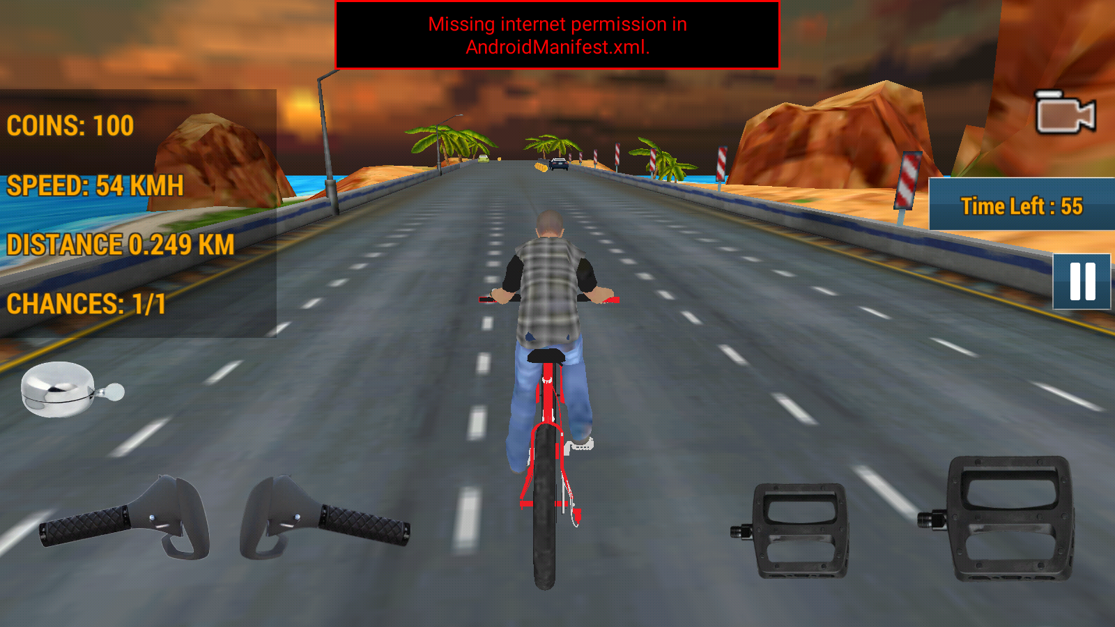 自行车无极骑手游戏截图1