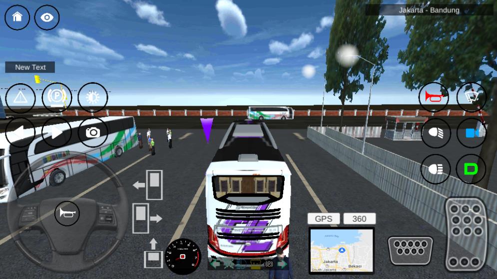 印度尼西亚巴士模拟器2023去广告版下载-印度尼西亚巴士模拟器2023游戏下载v1.0图2