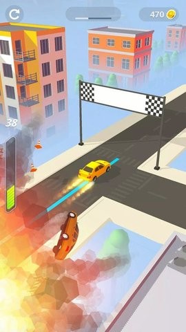 城市竞速赛车游戏截图1