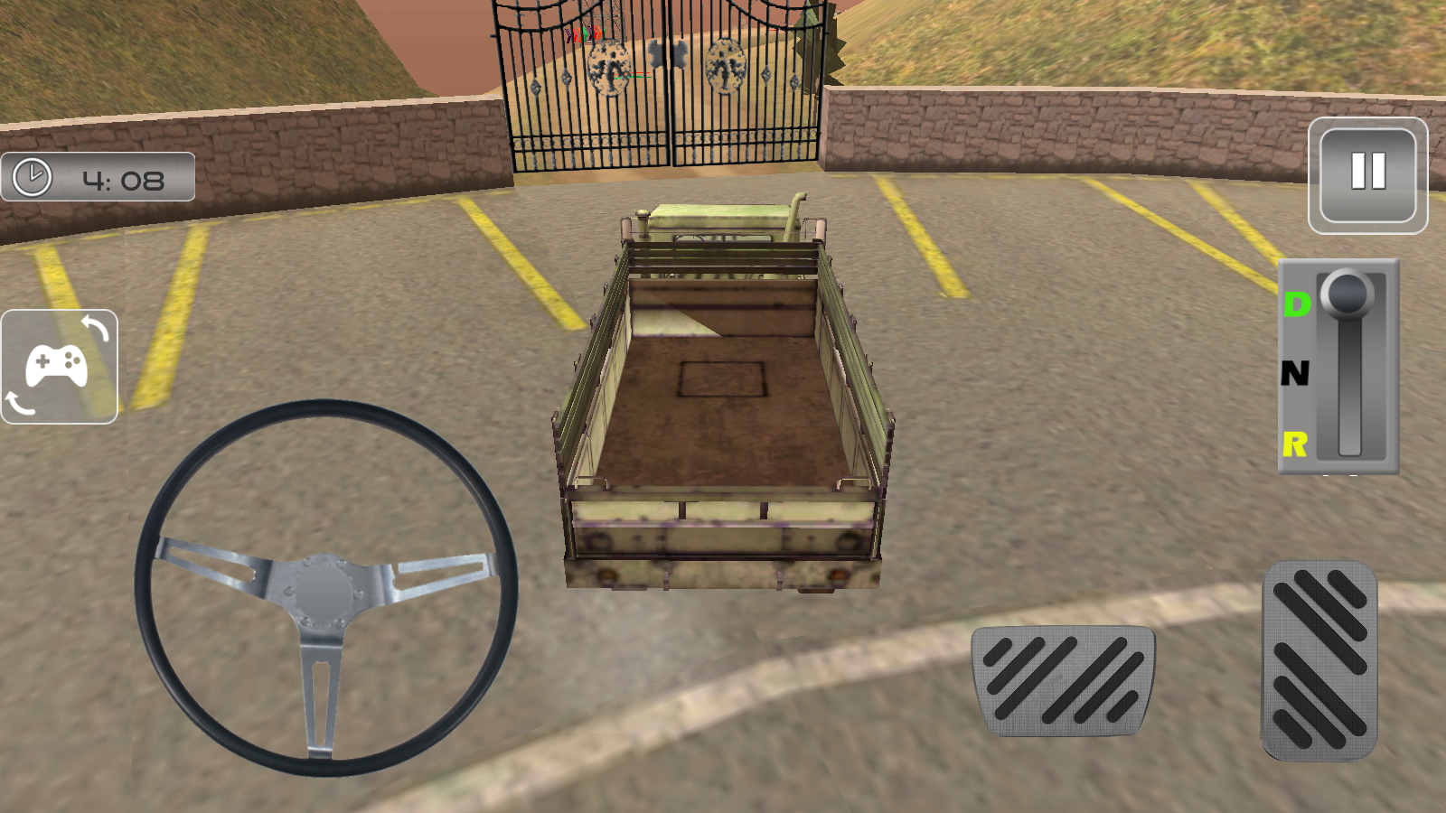 野外卡车货运驾驶游戏截图3
