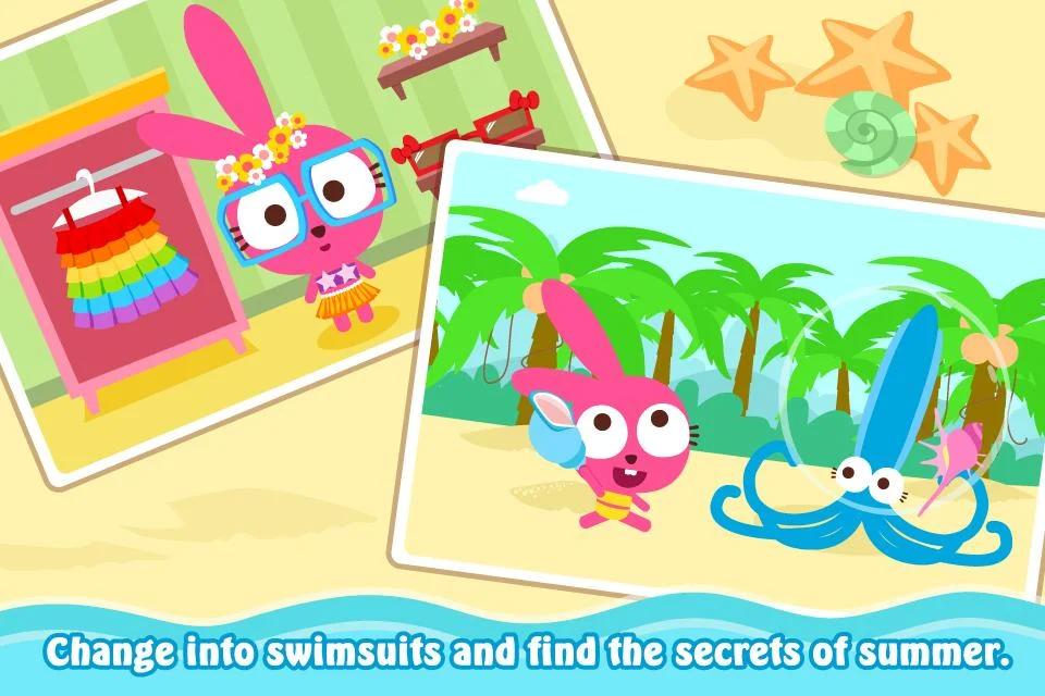 泡泡兔夏日海滩免费版下载-泡泡兔夏日海滩游戏下载v1.0.4图5