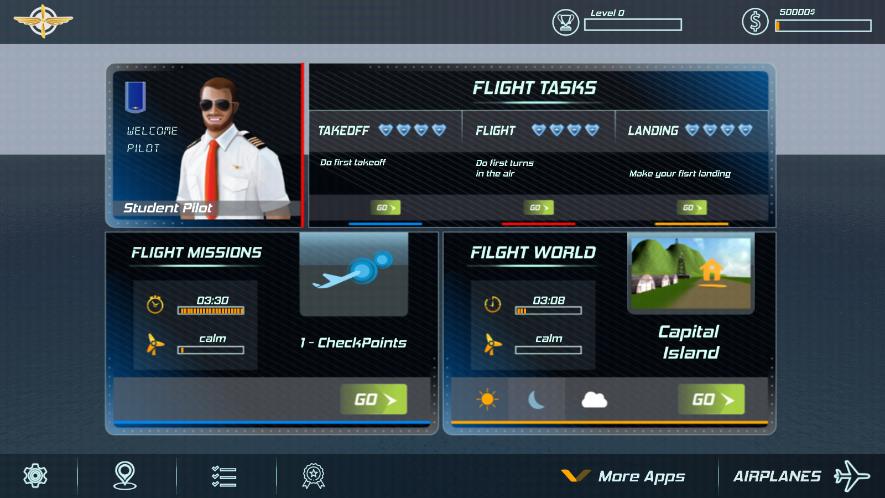 真实飞行模拟2最新版下载-真实飞行模拟2游戏下载v1.0.7图1