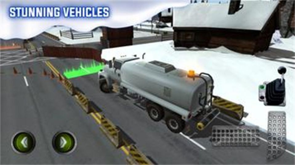 冰路卡车停车模拟游戏截图1
