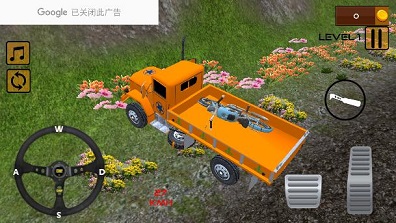泥卡车货物模拟器游戏