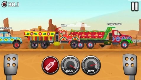 卡车赛车模拟器游戏截图1