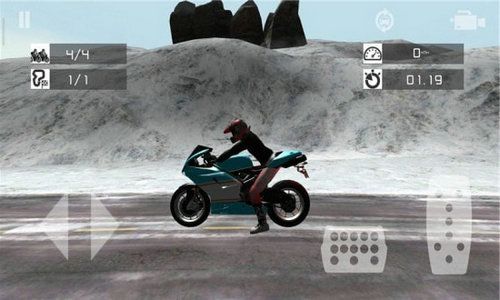 疯狂越野摩托车游戏截图2