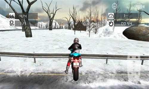 疯狂越野摩托车游戏截图3