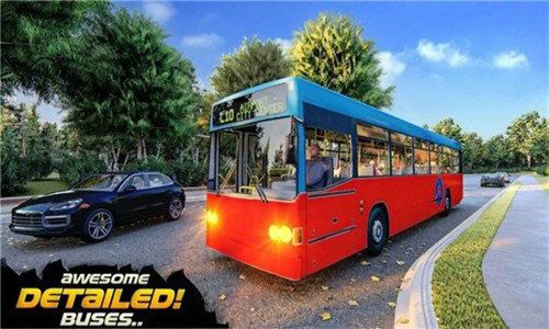 城市公交车载客驾驶游戏