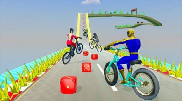 极限跑酷单车英雄官方版下载-极限跑酷单车英雄游戏下载v1.2图2