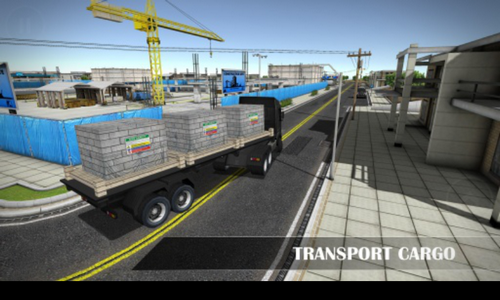 货运卡车模拟驾驶游戏截图1