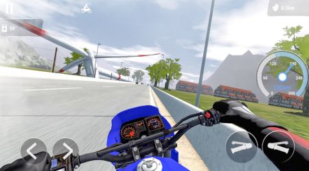3D摩托竞速游戏