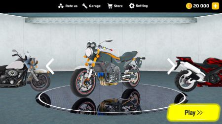 3D摩托竞速游戏截图1