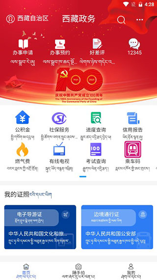 西藏政务服务网app截图3