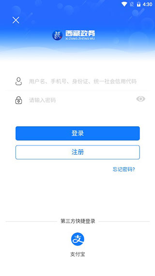 西藏政务服务网app截图4