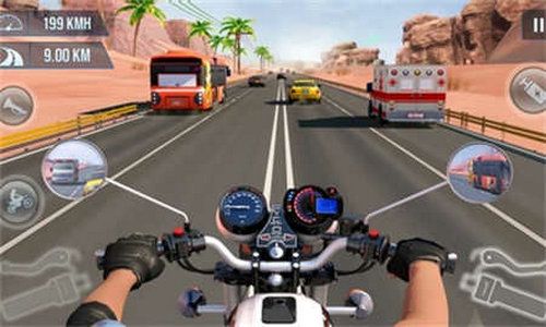 3D自行车比赛游戏截图3