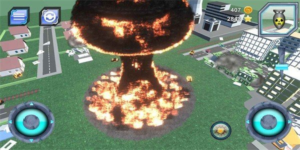 完全城市粉碎模拟器核战争游戏截图4