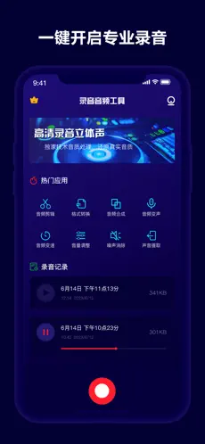 洋芋录音机app截图2